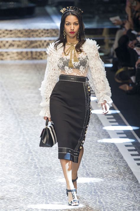 dolce gabbana skirt and top